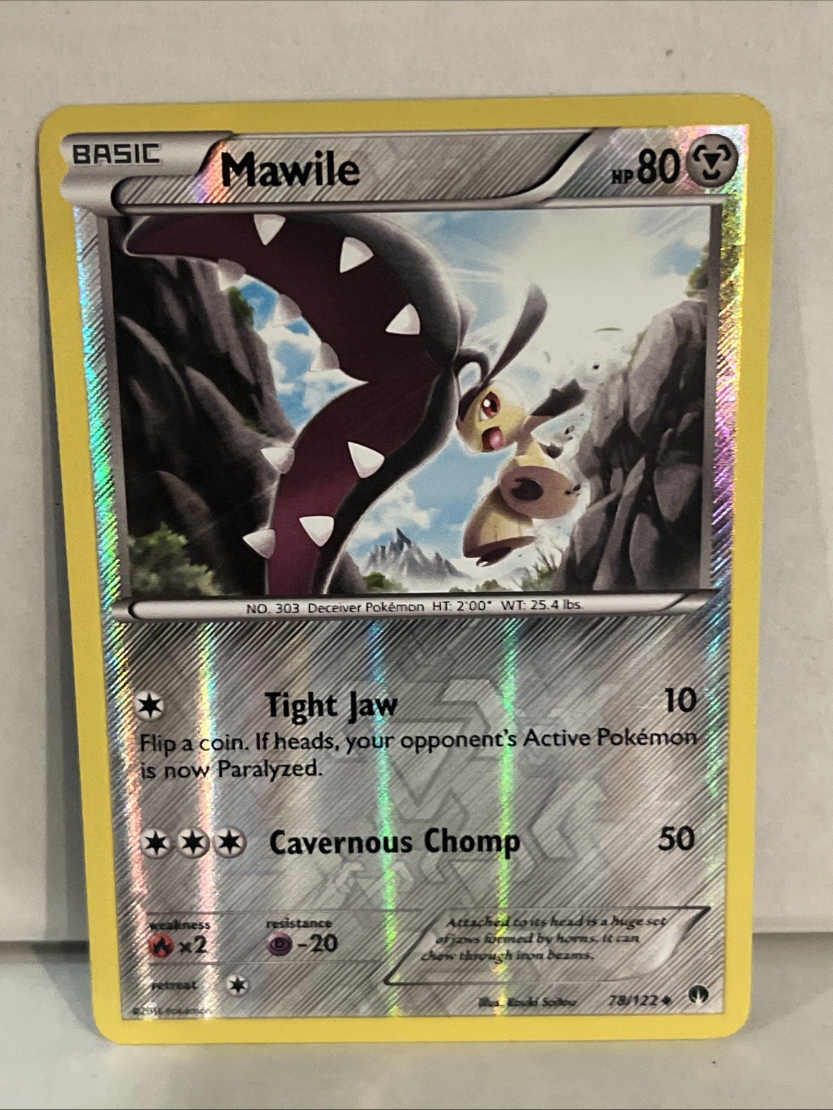 Mawile 78/122 (Reverse Holo) XY : BREAKpoint, NM+