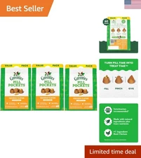 Pet-Friendly Chicken Pill Pockets - Convenient 15.8 oz Pack for Stress-Free Meds