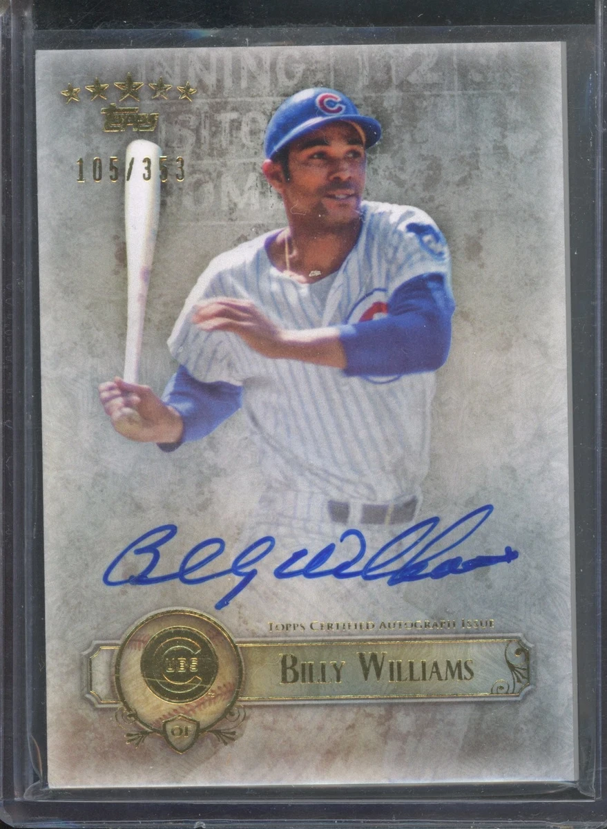 Billy Williams Baseball Serial Numbered Sports Trading Cards