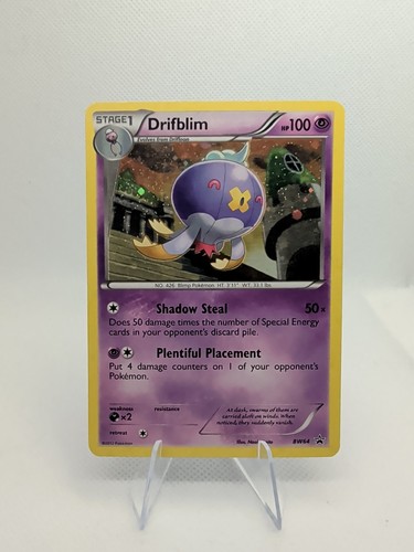 Pokémon TCG Drifblim Black & White BW64 Holo Promo Promo