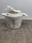 Rae Dunn White Measuring Cups 4-pc Set Farmhouse Artisan Collection. NWT — photo 1