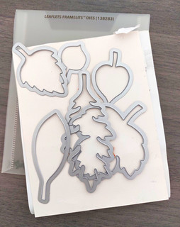 Framelits Leaflets Framelits Cutting Dies Set Metal Dies 138283 1 Unit