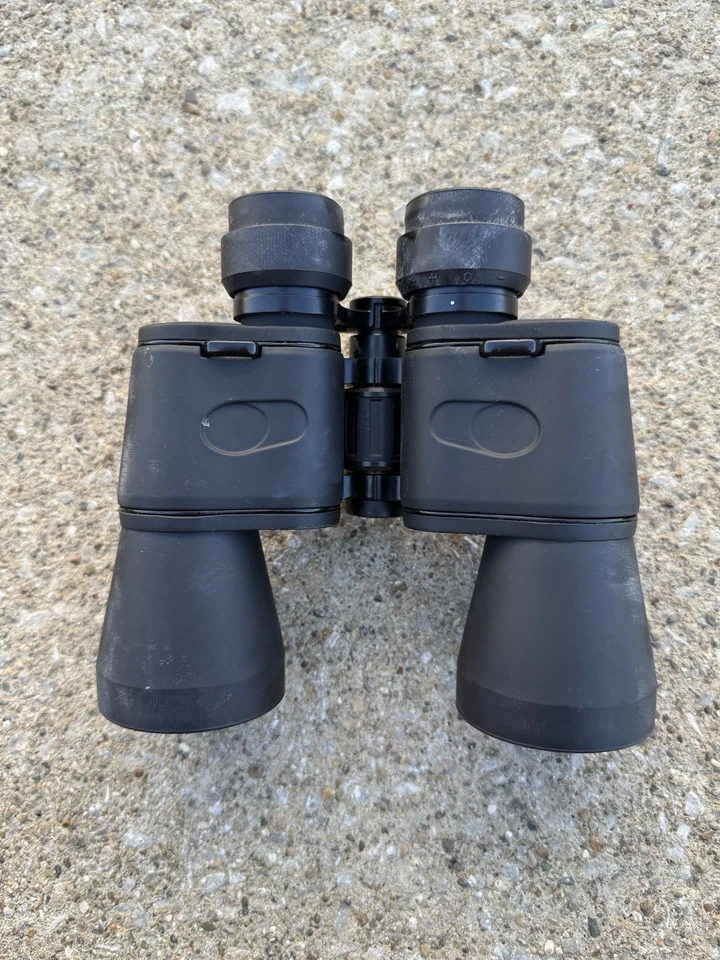 Meade Travel View 10x50 Binoculars w/ Strap & Carry Case Birding Hunting - Image 3 of 4