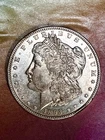 1893 P Morgan  Dollar   CH BU  exceptionally beautiful , light toning