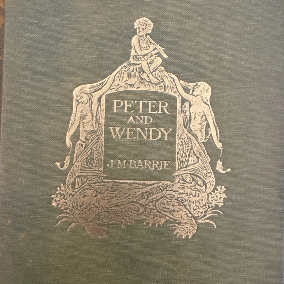 Peter and Wendy~J.M. Barrie~F.D. Bedford 1911 1st American Ed. Early Printing - image 2 of 4