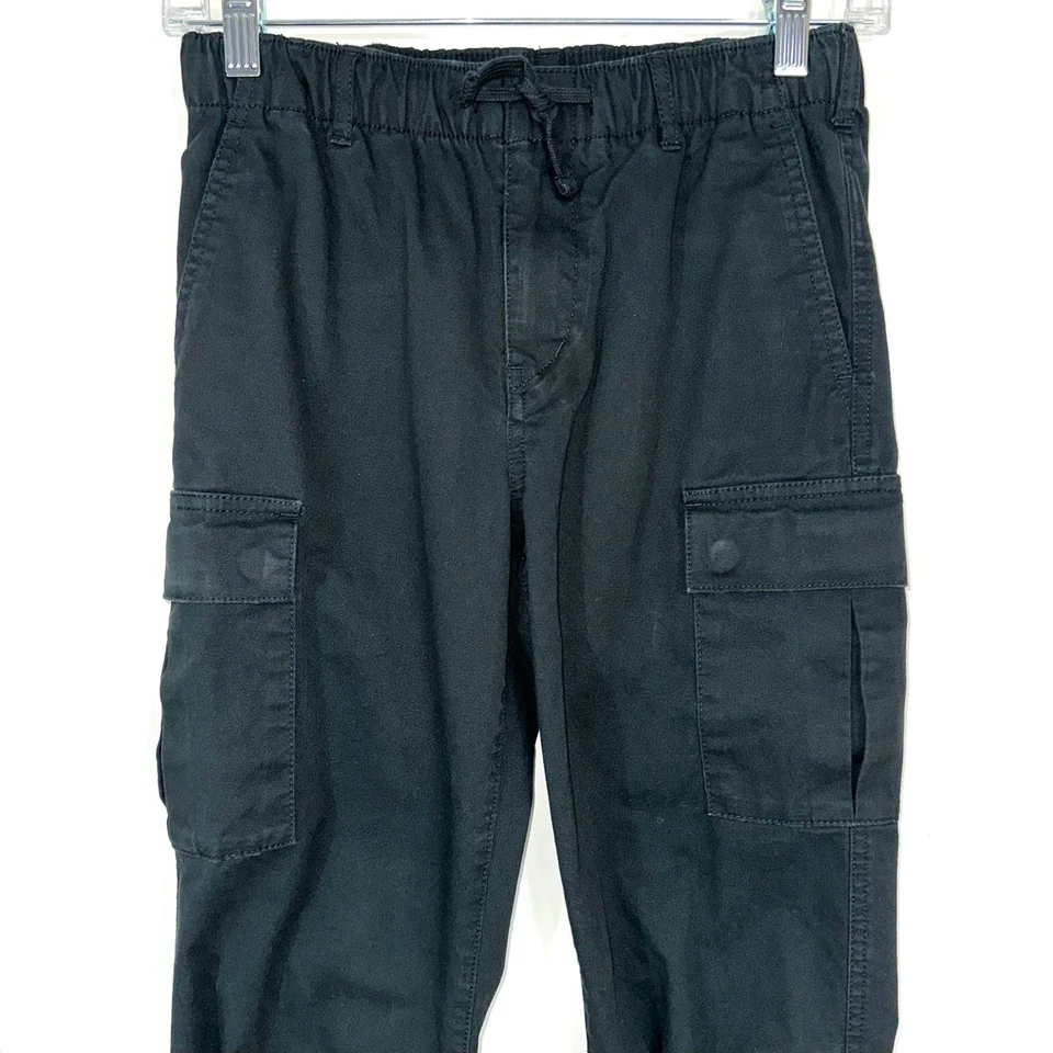 Polo Ralph Lauren Boys Black Stretch Cotton Chino Cargo Pants Size 12 - Image 2 of 4