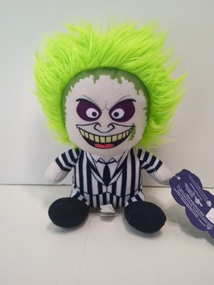 NEW Beetlejuice Plush Doll 7  Big Head Horror Monsters Toy Factory Stuffed NWT