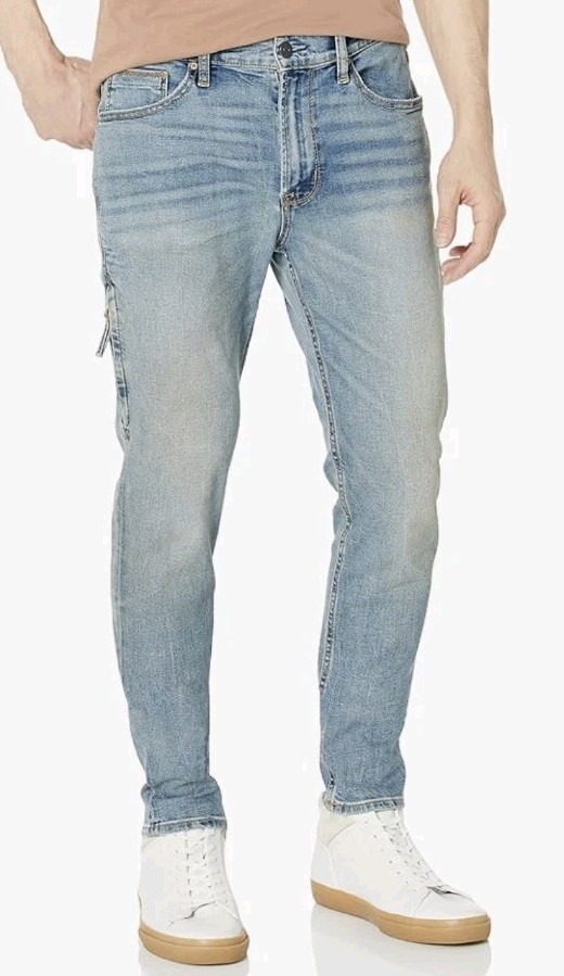 's Zack Side Zip Skinny Jeans - Size 28 - Color Neo