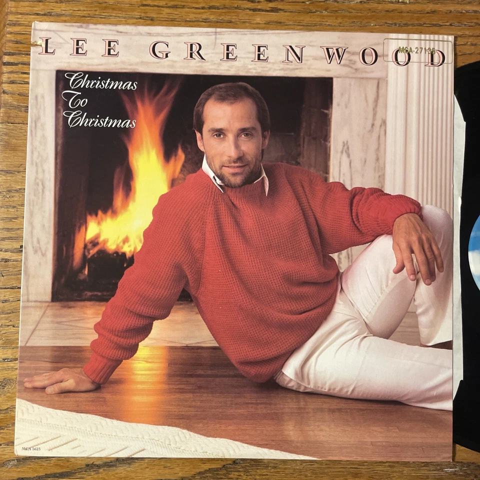 Lee Greenwood Christmas To Christmas LP MCA Holiday EX!!!! Foto 2 de 4