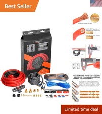 4GA Amplifier Wiring Kit - Complete Installation for Superior Car Audio Systems