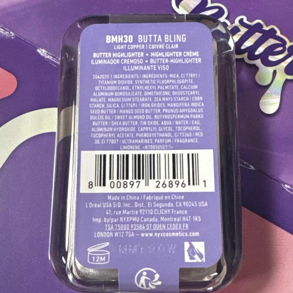 NYX Buttermelt Highlighter - New & Sealed - Butta Bling - Image 4 of 4