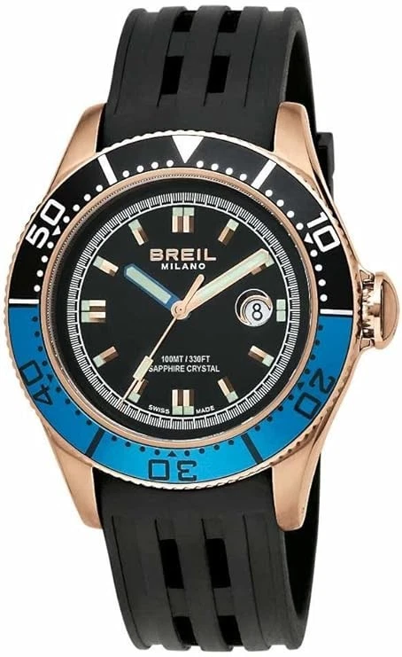 Montre Breil BW0034B Chronographe Carré Acier - Vintage Collection - Neuf Avec étiquettes