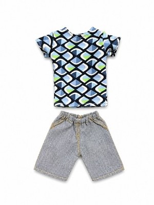 Puppenkleidung für Ken Puppen Kleidung  T-schirt Shorts 