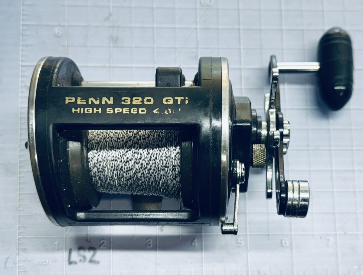 PENN 320GTI ハイスピード両軸リール 美品 ☆ PENN 320 GTi GRAPHITE HIGH SPEED - メルカリ