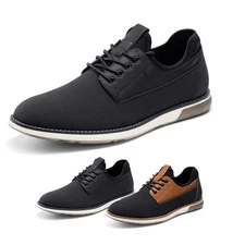 Men's Casual Dress Shoes Business Formal Dress Sneakers Derby Shoes