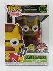 DEVIL FLANDERS Funko Pop! 2020 The Simpsons Glow In The Dark Exclusive 1029 NIB