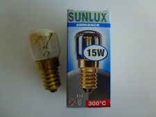 Philips Sunlux Backofen Kühlschrank Lampe Glühbirne E14 T17 T25 M 5W 7W 15W 25W