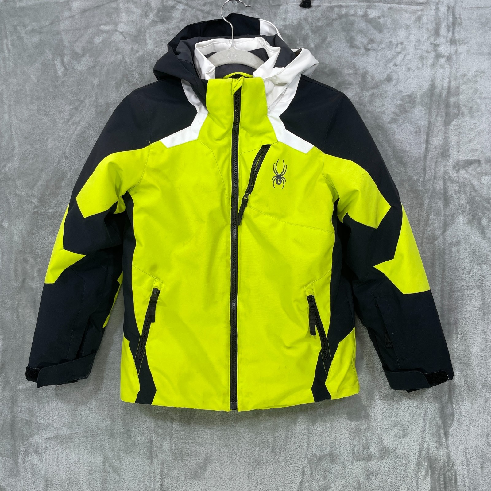 Spyder Kids Size 10 Winter Ski Snow Jacket Youth Primaloft B