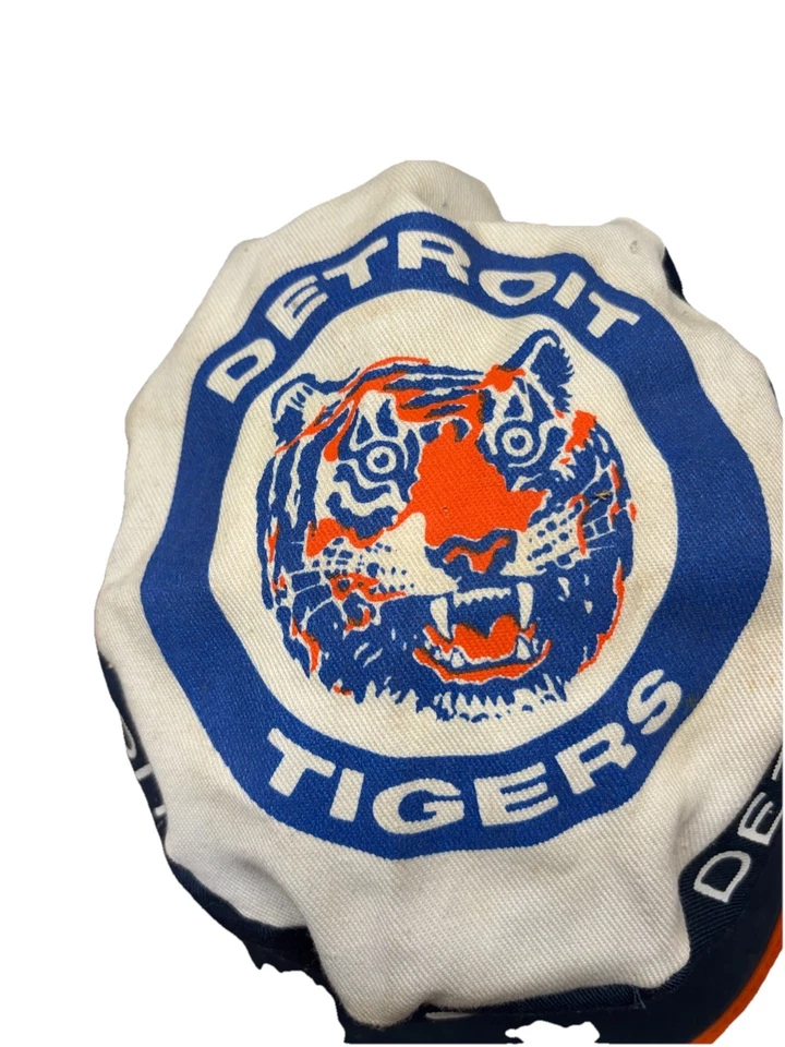 Vintage 80s MLB Detroit Tigers Painters Hat Made In USA - Image 3 of 4