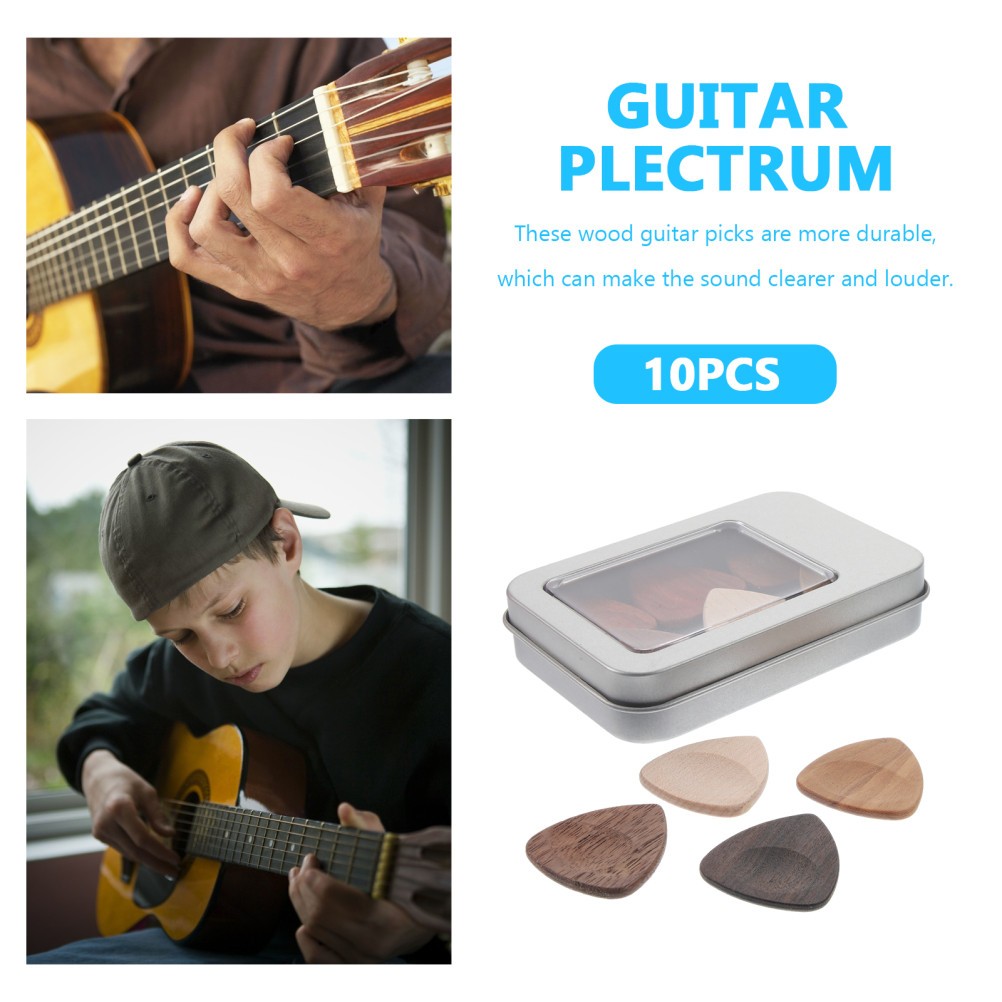 Set di 3 plettri per chitarra elettrica con custodia foto 5