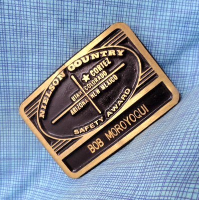 #ad Neilson Country Construction SA Belt Buckle Cortez Colorado DynaBuckle .GMP824 $39.99