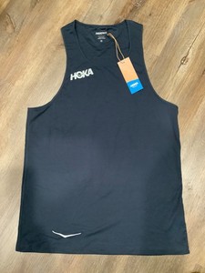 HOKA ホカオネオネ GLIDE SINGLET タンクトップ ランニング M Men's