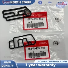 1sets OEM Cylinder Head Solenoid Gasket VTEC For Honda 15815R70A01 15845R70A01