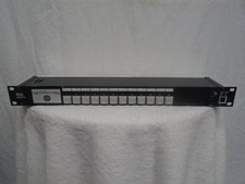 RDL RM-MP12 AUDIO MONITOR PANEL SWITCHER RACK MOUNT