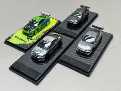 Transcend 1:64 Mitsubishi 1995 Eclipse GS FNF Sports Model Diecast Metal
