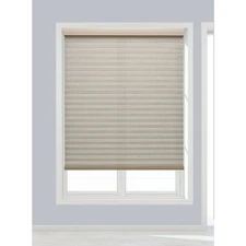 Linen Avenue Cordless Cellular Light Filtering Shade, 35 W x 84 H, Muslin
