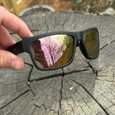Spy Optic - Frazier - Black - Happy Rose Gold Spectra Polarized Sunglasses READ