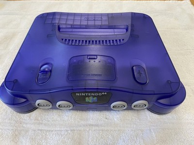 Nintendo 64 Grape Purple Funtastic N64 Pal *nur Konsole* *gereinigt*