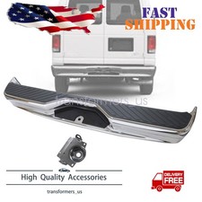 Rear Step Bumper Fits 1992-2014 Ford Econoline Van E-150 E-250 E-350 E-450 E-550