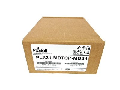 ProSoft PLX31-MBTCP-MBS4 Modbus TCP to Modbus Serial 4-Port Gateway Mfd. 2025