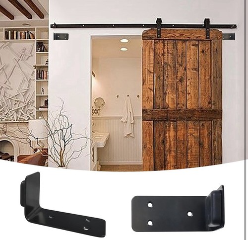 90 Degree Right Angle Door Stopper Heavy Duty Sliding Barn Door Stop Holder A... - Picture 7 of 7