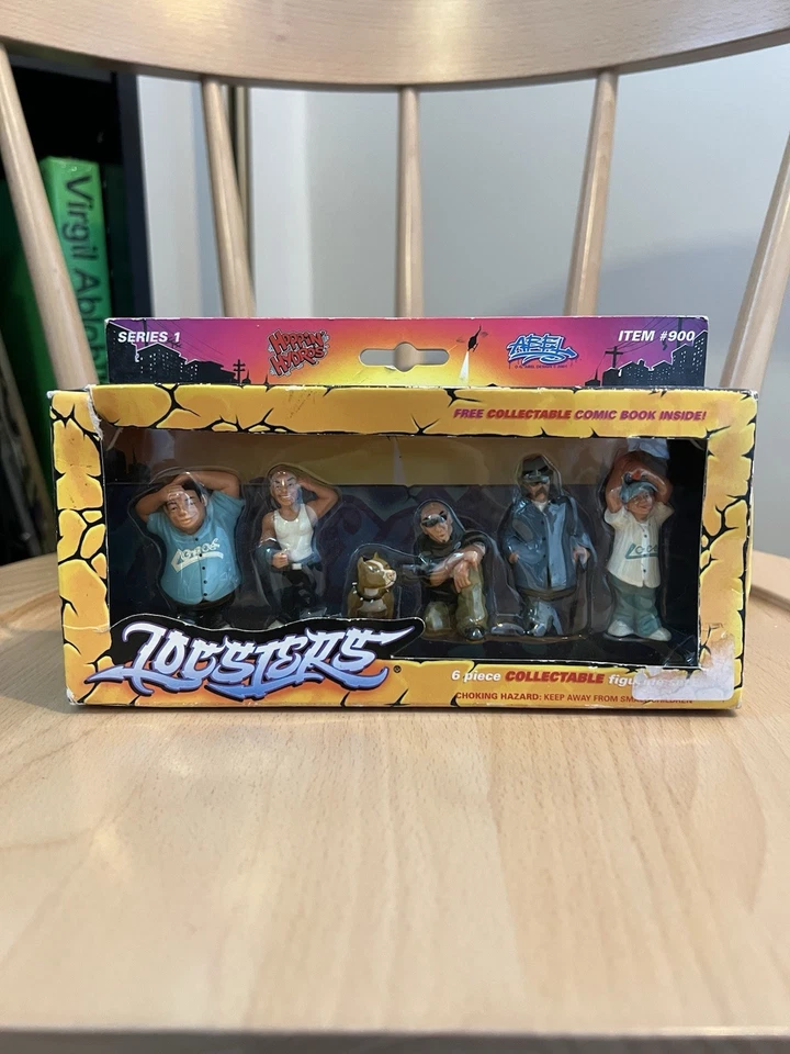 Vintage Hoppin Hydros The Lil Locsters Series 1 900 6 Figure Set HTf - Image 2 of 4