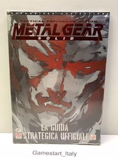 METAL GEAR SOLID OFFICIAL STRATEGY GUIDE NEW SEALED ITALIAN VERSION