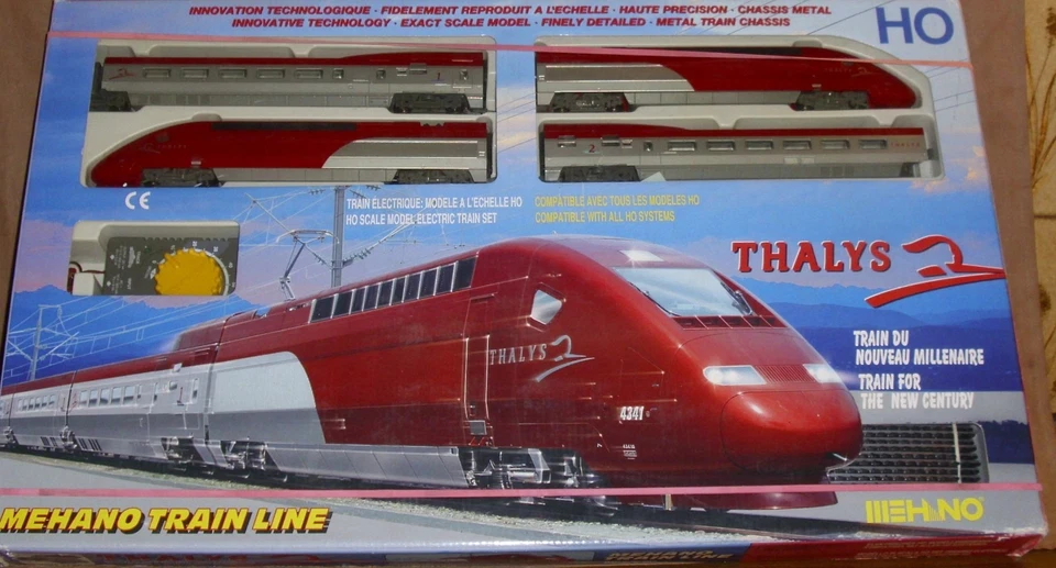 Mehano Zugset-HO-Thalys-Ok-Zustand 2 - Bild 4 von 4