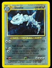 Steelix 15/111 LP+ Neo Genesis Pokemon Card