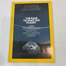 National Geographic Magazine Nov 2023 The Race To Save The Planet Climate Issue