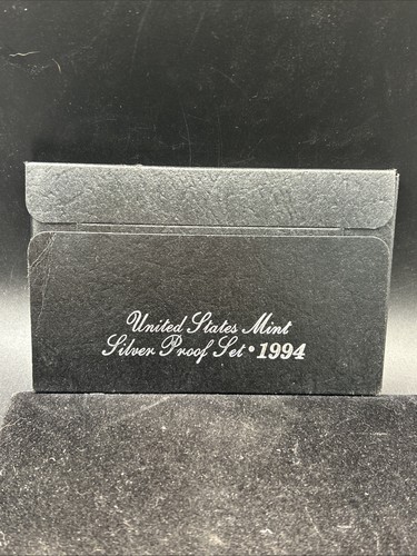 1994-S US Mint Silver Proof Set 5 Coin Set OGP + COA US Coin E9 - Picture 4 of 4