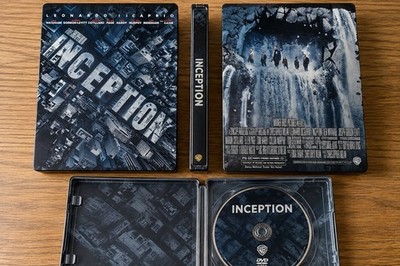 Inception Leonardo DiCaprio Metal Case Steelbook Special Edition Movie