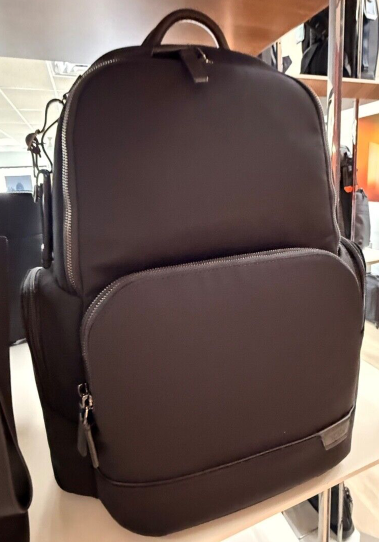 NEW Tumi HARRISON HADDEN 16.5” Nylon Laptop Backpack - BLACK | eBay