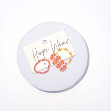 Mango Seed Bead Rings - Set of 3