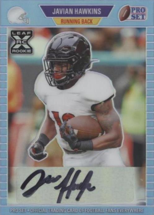 2021 Leaf Pro Set Metal Javian Hawkins #PA-JH1 - 1 of 2