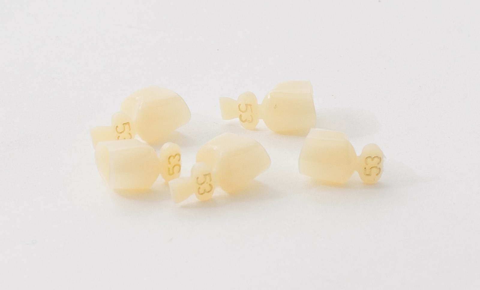 DENTAL POLYCARBONATE TEMPORARY CROWNS 53 SECOND (2ND) BICUSPIDS LARGE