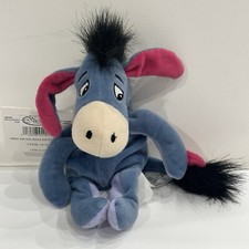 Disney DINOSAUR EEYORE Beanie Plush Toy Animal 9"  Pooh New with tags