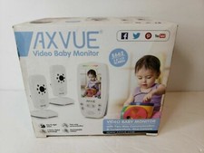 AXVUE E662 Video Baby Monitor with Two Cameras and 2.8  LCD, Night Vision,