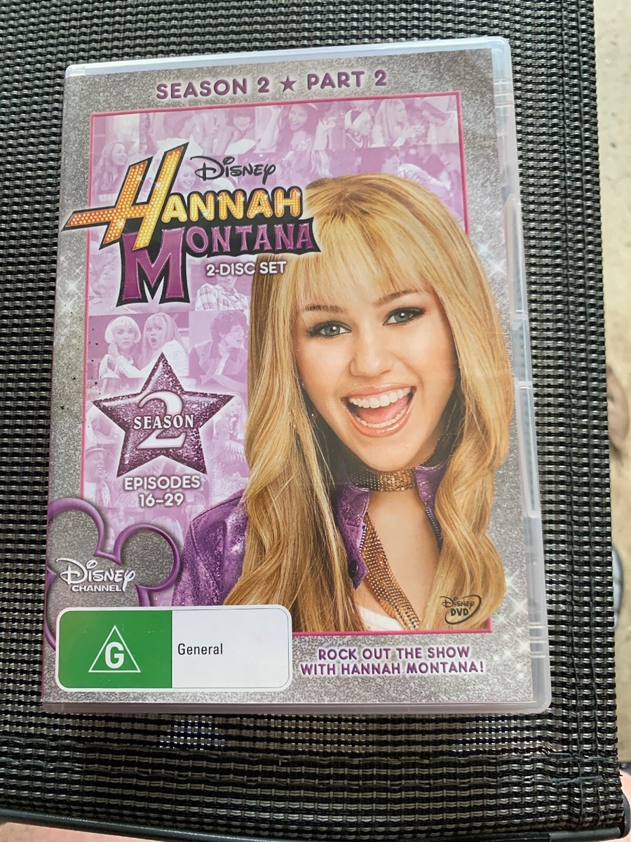 Hannah Montana シークレット・アイドル シーズン2 DVD Hannah Montana Season 2 Part 2 (DVD, 2009) Miley Cyrus. Region 4