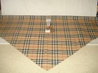 100% AUTHENTIC NEW WOMEN BURBERRY VINTAGE CHECK REVERSIBLE BANDANA/SCARF  — photo 7